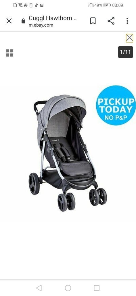cuggl travel pushchair